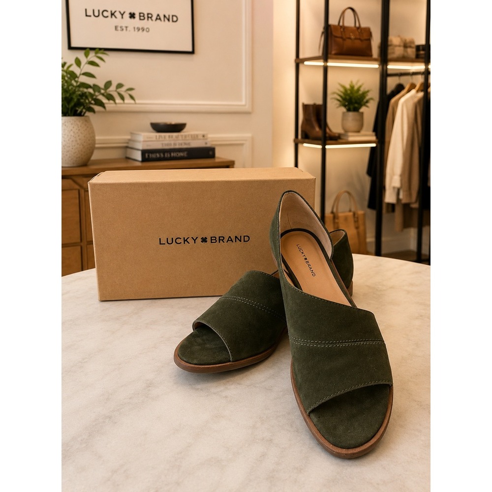 Lucky Brand Olive LK Serkie 8M